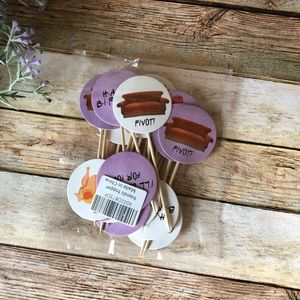 NIP Friends TV Show Party Cupcake Toppers